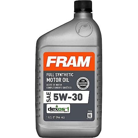 5W-30 Full Synthetic Motor Oil, Faster Oil Flow at Start-Up, 1 Quart