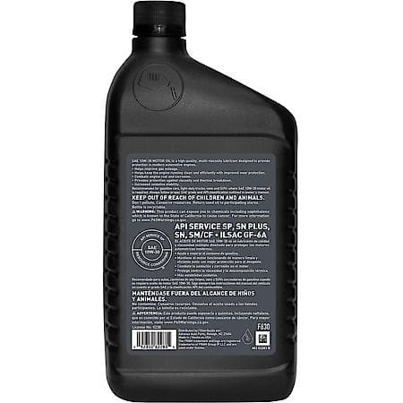 10W-30 Conventional Motor Oil, Prevents Low-Speed Pre-Ignition, 1 Quart