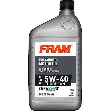 Full Synthetic 5W-40 Motor Oil, Outstanding Stability, 1 Quart