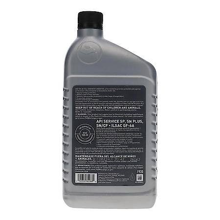5W-20 Full Synthetic Motor Oil, Faster Oil Flow at Start-Up, 1 Quart