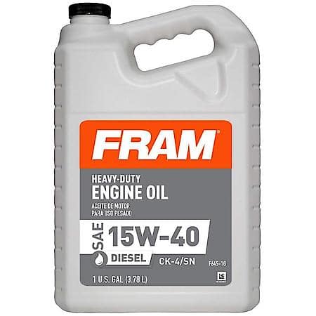 Conventional 15W-40 Diesel Engine Oil, High Soot Handling, 1 Gallon