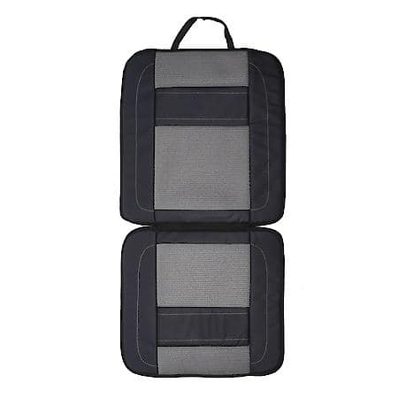 Truck & SUV Seat Cushion, Black/Grey Mesh & Faux Leather, Durable, High-density Foam Padding, 1 Pack