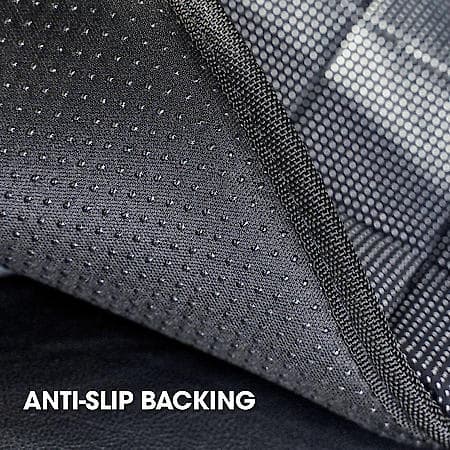 Car & SUV & Truck Seat Cushion, Black Cooling Quilted, Breathable, High-density Foam Padding, 1PK