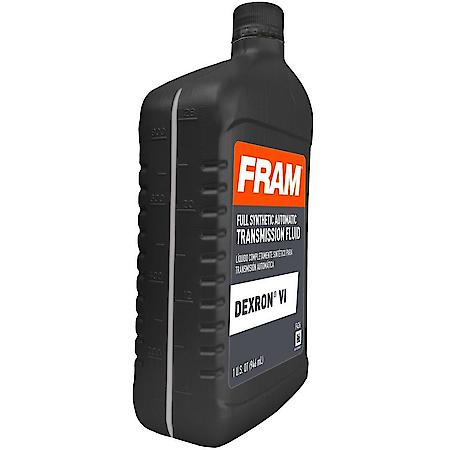 FRAM Full Synthetic Dexron VI Automatic Transmission Fluid, 1 Quart
