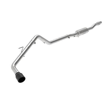 Apollo GT Series Cat Back Exhaust System: Black Tip, 409 Stainless Steel, Gain up to 10 HP
