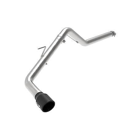 Apollo GT Series Axel Back Exhaust System: Black Tip, 409 Stainless Steel, Unleashes All Avail. HP