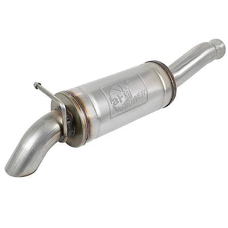 ROCK BASHER Cat Back Exhaust System: No Tip, 409 Stainless Steel, Gain up to 9 HP