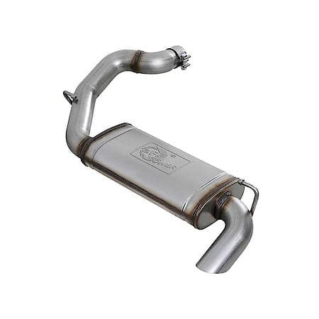 MACH Force-Xp Axel Back Exhaust System: No Tip, 409 Stainless Steel, Unleashes All Available HP