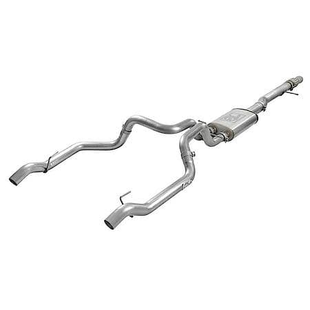 Vulcan Series Cat Back Exhaust System: No Tip, 304 Stainless Steel, Unleashes All Available HP