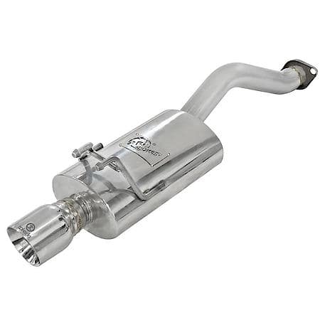 Takeda Axel Back Exhaust System: Polished Tip, 304 Stainless Steel, Unleashes All Available HP