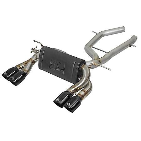 MACH Force-Xp Axel Back Exhaust System: Black Tip, 304 Stainless Steel, Gain up to 17 HP