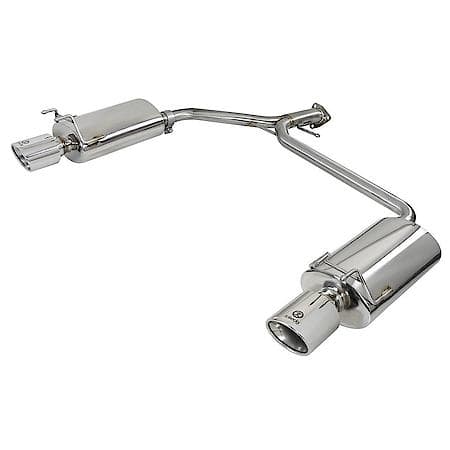 Takeda Axel Back Exhaust System: Polished Tip, 304 Stainless Steel, Gain up to 7 HP