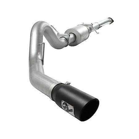 ATLAS Cat Back Exhaust System: Black Tip, Aluminized Steel, Unleashes All Available HP