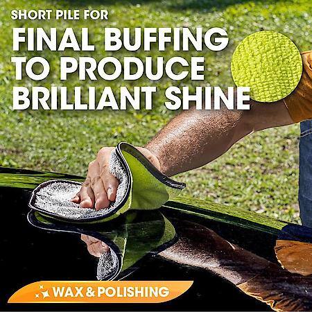 Towels, Wax Removal & Shine, 4 Pack