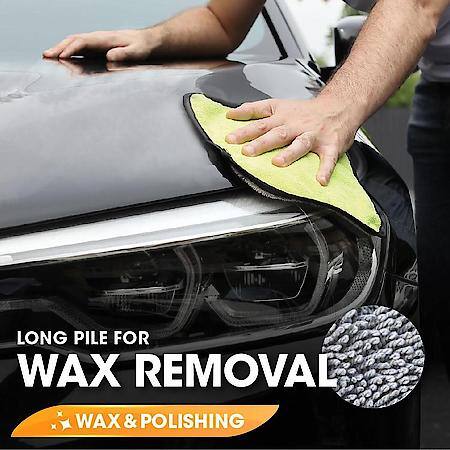 Towels, Wax Removal & Shine, 4 Pack