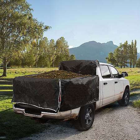 AutoCraft Truck Cargo Liner, Black Tarp, 1PC, UV/Water Resistant, Fits 58"-65" Bed Width and 63"-100" Bed Length