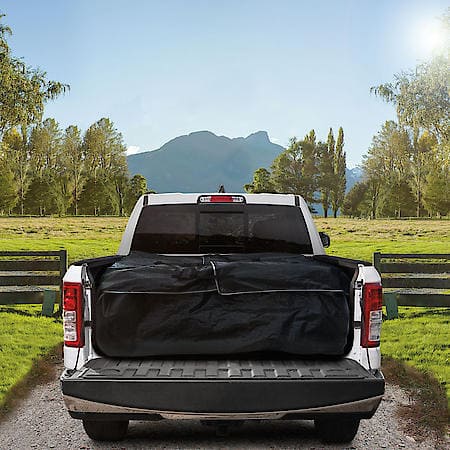 AutoCraft Truck Cargo Liner, Black Tarp, 1PC, UV/Water Resistant, Fits 58"-65" Bed Width and 63"-100" Bed Length