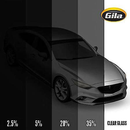 HEAT SHIELD ELITE 20% VLT Rear Window Ceramic Automotive DIY Window Tint Heat Control, 6 Inch x 26 Feet