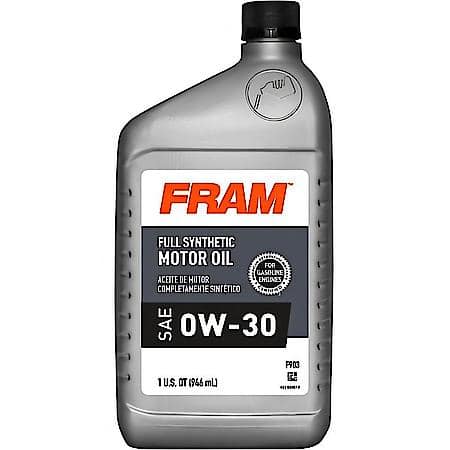 Full Synthetic 0W-30 Motor Oil, Helps Extend Engine Life, 1 Quart