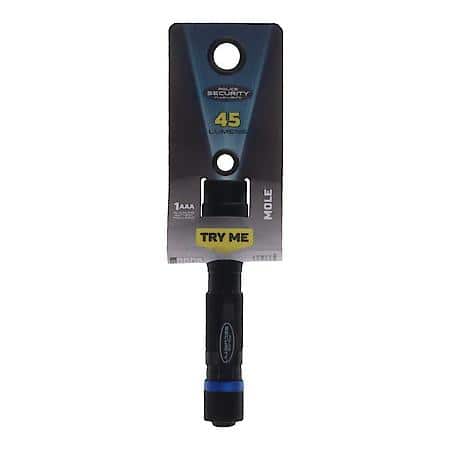 Mole Flashlight, 80 Lumens, 25 m Beam, 2 Hr Runtime
