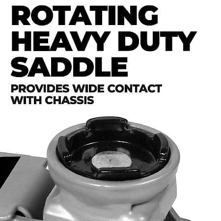 Quick Lift Low Profile Trolley Jack, 2.5 Ton: Lifting Range: 3.35 in to 14.37 in
