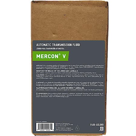 Mercon V Automatic Transmission Fluid, 6 Gallon Box