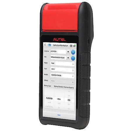 MaxiBAS Touchscreen Battery and Electrical System Diagnostics Tool