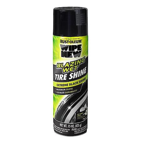 Wipe New Blazing Wet Extreme Black Tire Shine, 15 oz.