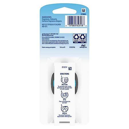 Vent Clip Air Freshener: Laundry Fresh Scent, 1 Pack