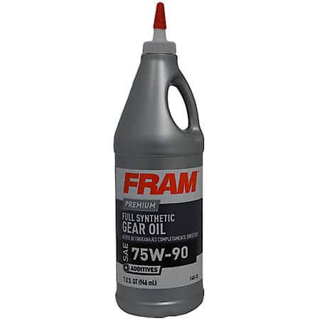 75W-90 Full Synthetic Gear Oil: 1 Quart