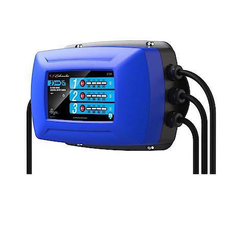 Ship 'n Shore 2-in-1 12V Three-Bank On-Board Marine 15A Battery Charger