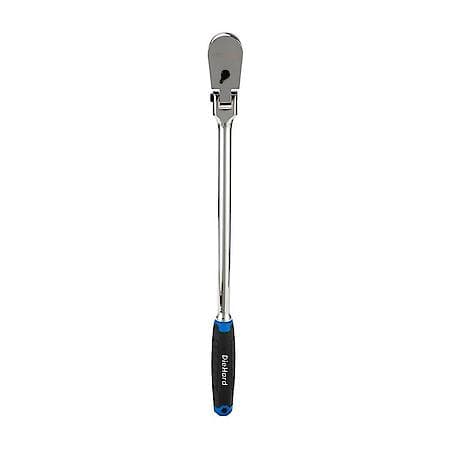 Drive Extra Long Flex Head Ratchet with Soft Grip, 90 Tooth 1/2"