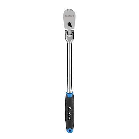 Drive Extra Long Flex Head Ratchet with Soft Grip, 90 Tooth 3/8"