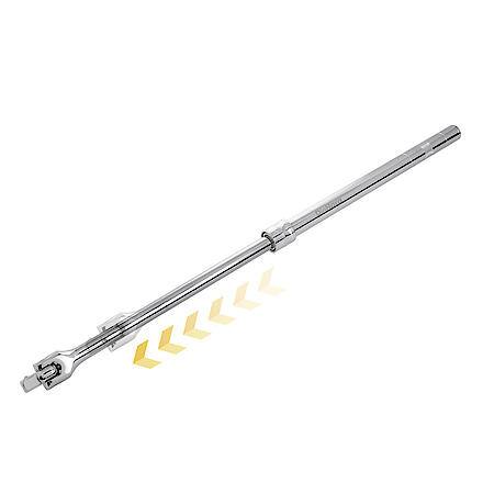 1/2" Drive Extendable Breaker Bar with 180-Degree Head