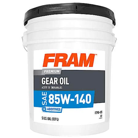 85W-140 Gear Oil: 5 Gallon