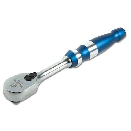 Ratchet - 1/4 Inch Drive, 6 Inch Length, 90-Tooth, Reversible