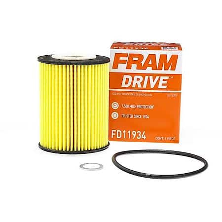 Full-Flow Oil Filter: Ideal for Conventional Oil, Protection up to 7,500 miles