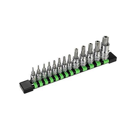 Tamper-Proof Star Bit Socket Set: S2 Steel for Long-Lasting Performance, 13-Piece