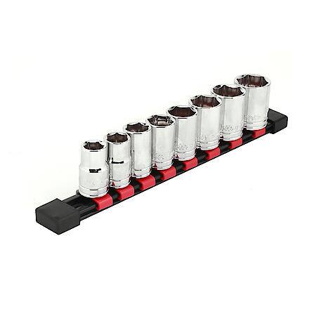 1/2" Drive 6-Point Socket Set, SAE, 8-Piece