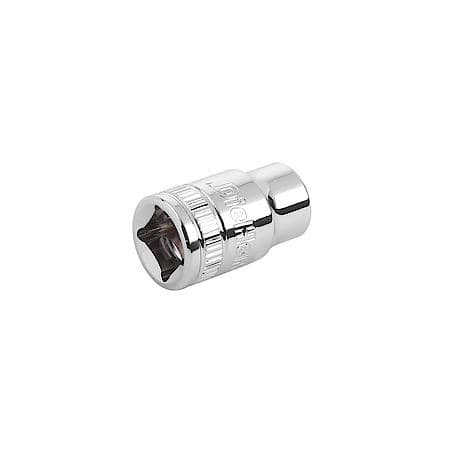 3/8" Drive External Star Socket E12 for Durable Fastener Repair