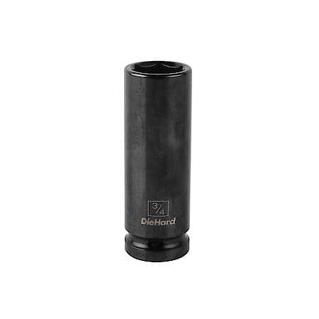 1/2" Drive 6-Point Deep Impact Socket, 3/4"