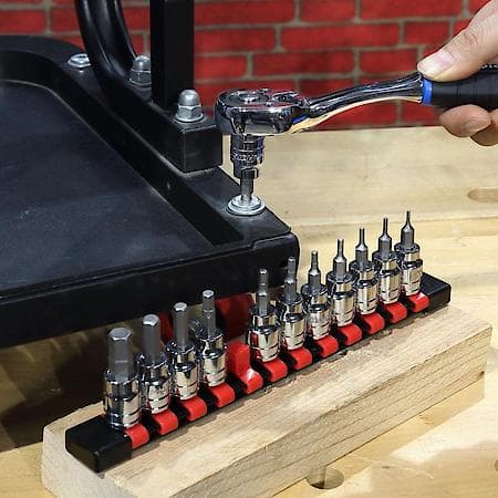 3/8 in. Drive SAE Hex Bit Socket Set: S2 Steel for Long-Lasting Performance, 12-Piece
