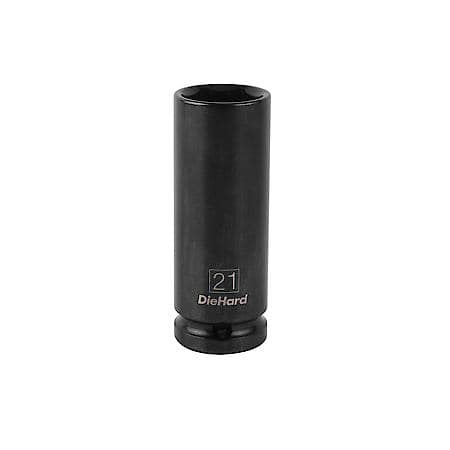 1/2" Drive 6-Point Deep Impact Socket, 21mm