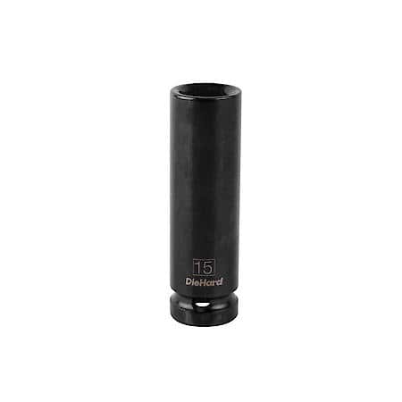 1/2" Drive 6-Point Deep Impact Socket Set, 15mm