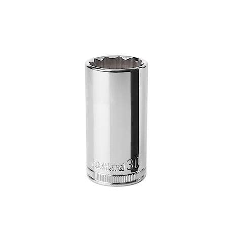 1/2" Drive 12-Point Deep Socket - 30mm