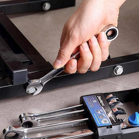 Ratcheting Wrench Set, SAE, 5-Pieces