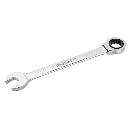 15/16 in. Ratcheting Wrench: 90┬┐Tooth Design for Tight Spaces