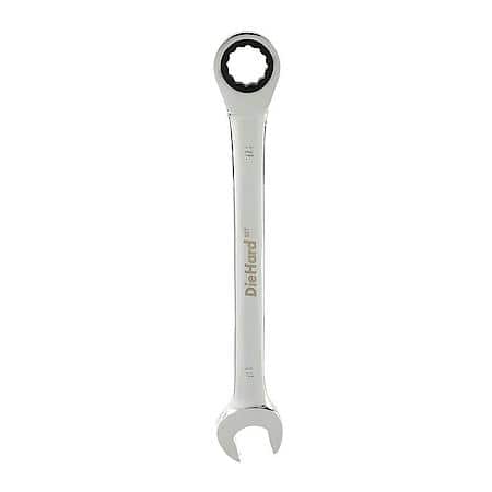 18 mm Ratcheting Wrench: 90┬┐Tooth Design for Tight Spaces