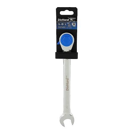 18 mm Ratcheting Wrench: 90┬┐Tooth Design for Tight Spaces