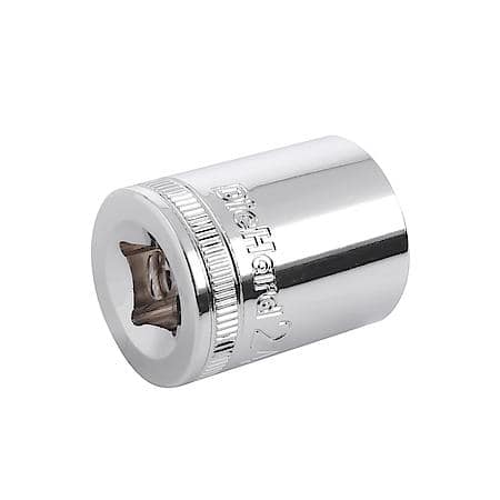 Durable 1/2" Drive 12-Point 24mm Socket with Off-Corner Loading